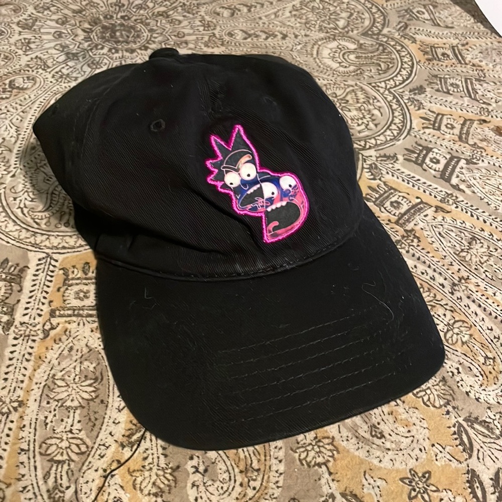 rick and morty dad hat